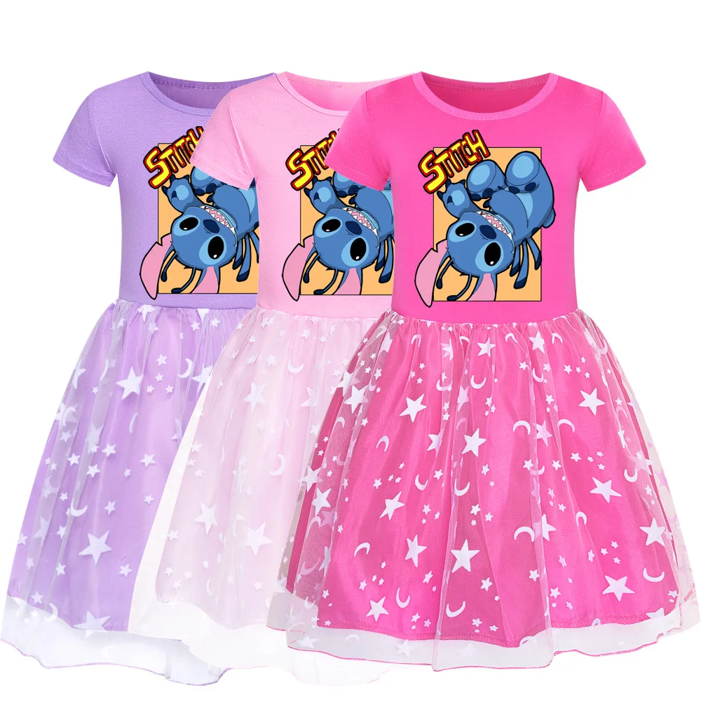 Disney Stitch Baby Girls Wear Red Dress Summer Short Sleeve Dress Children Dress Children Cartoon Party Dress
Disney Stitch Baby Girls Wear Red Dress Summer Short Sleeve Dress Children Dress Children Cartoon Party Dress