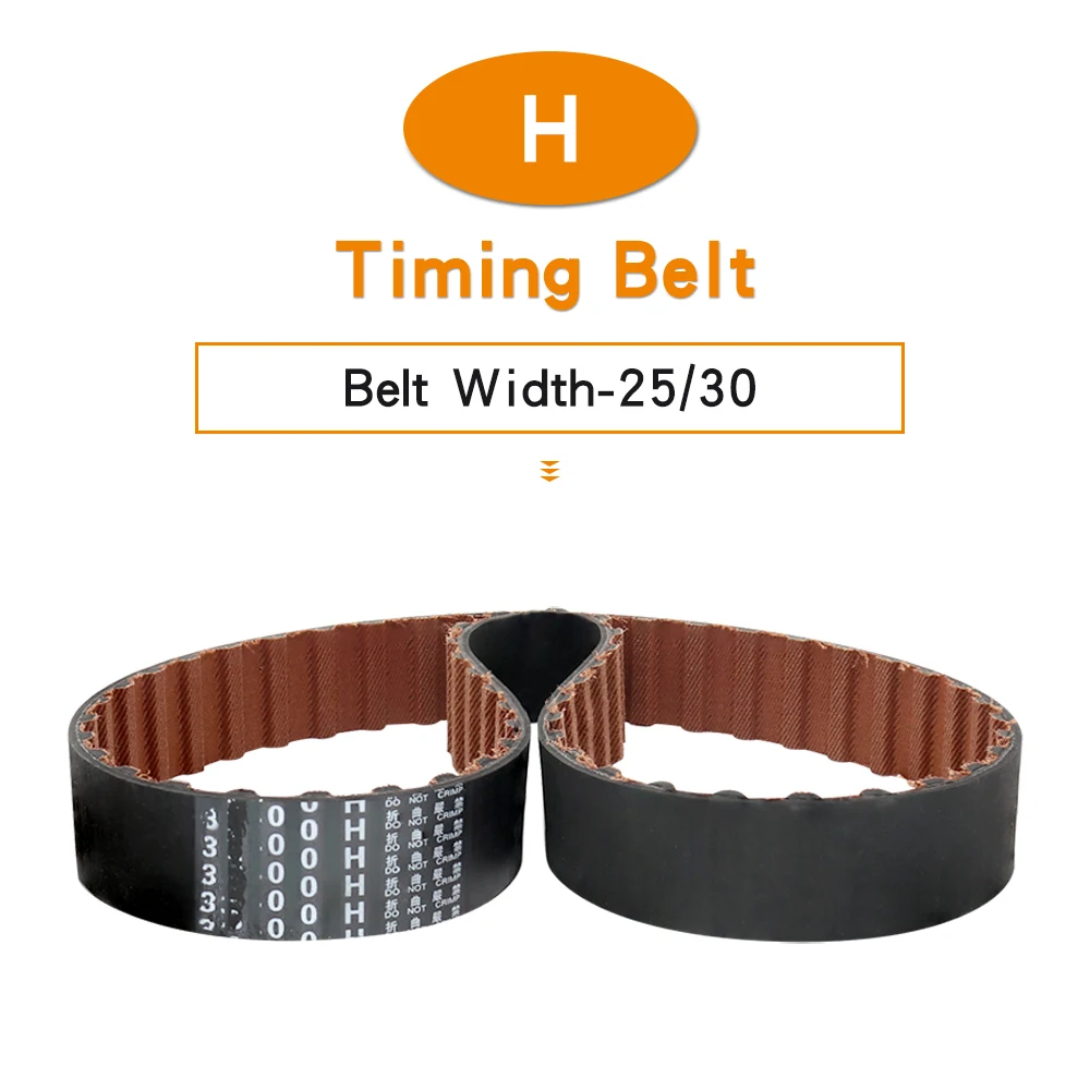 Transmission Belt 285H/290H/295H/300H/305H/310H/315H/320H/325H/330H/335H Closed Loop Rubber Synchronous Belt Width 25/30 mm
Transmission Belt 285H/290H/295H/300H/305H/310H/315H/320H/325H/330H/335H Closed Loop Rubber Synchronous Belt Width 25/30 mm