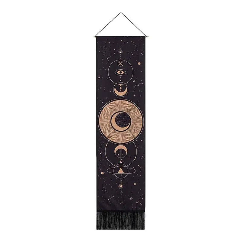 Moon Phase Tapestry Moon Tapestry Wall Hangings Art Bohemian Tapestries Black Tapestry For Room Wall Art Small Long Tapestry 
Moon Phase Tapestry Moon Tapestry Wall Hangings Art Bohemian Tapestries Black Tapestry For Room Wall Art Small Long Tapestry