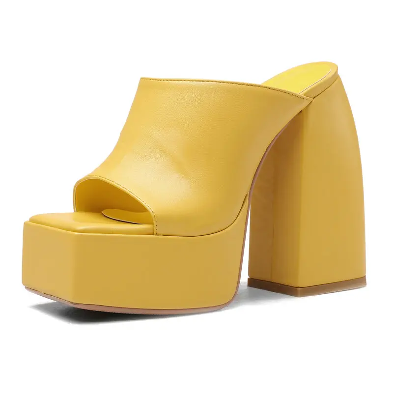 Super High Heels Women Peep Toe Slippers Fashion Concise Genuine Leather Pumps Spring Summer Platforms Shoes Woman Brand
Super High Heels Women Peep Toe Slippers Fashion Concise Genuine Leather Pumps Spring Summer Platforms Shoes Woman Brand