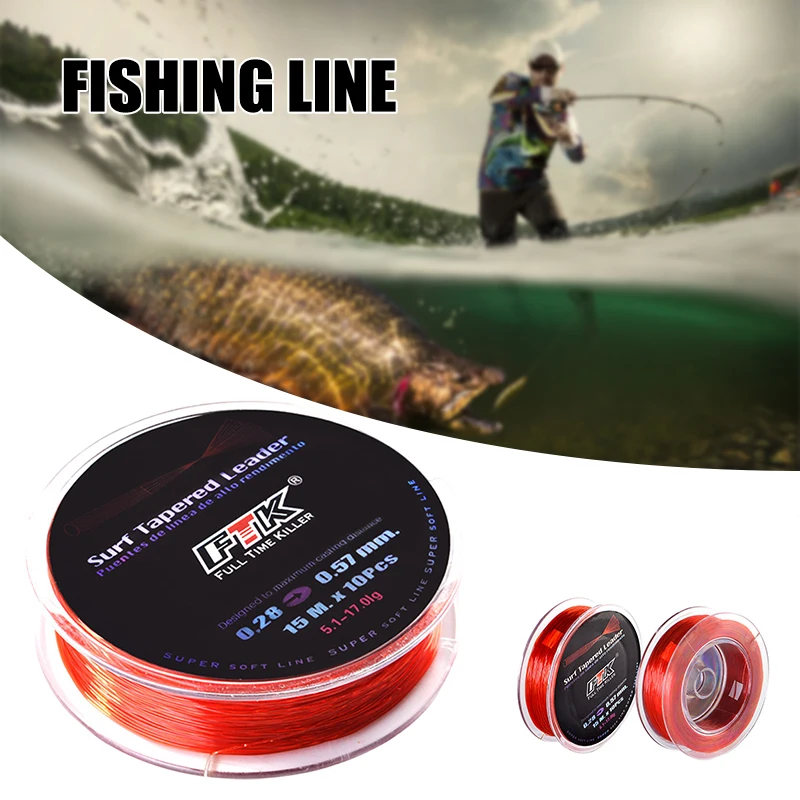 15m Super Strong Pull Fishing Line Wear Resistant Bite Resistant Nylon Line Fishing Fishing Line
15m Super Strong Pull Fishing Line Wear Resistant Bite Resistant Nylon Line Fishing Fishing Line