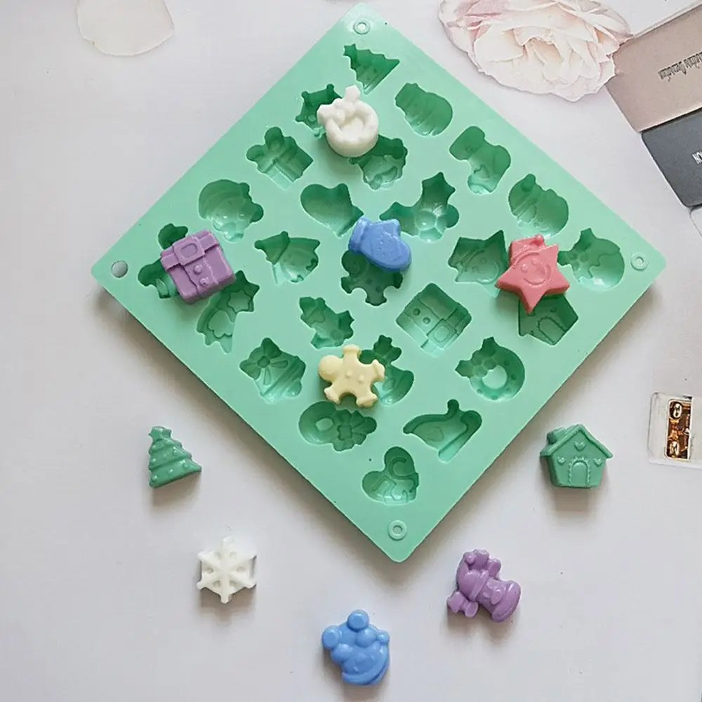 Box Santa Claus Tree Chocolate Cake Mold Hat Candy House Christmas Snowman Silicone Mold 25 Cavities Christmas Theme
Box Santa Claus Tree Chocolate Cake Mold Hat Candy House Christmas Snowman Silicone Mold 25 Cavities Christmas Theme