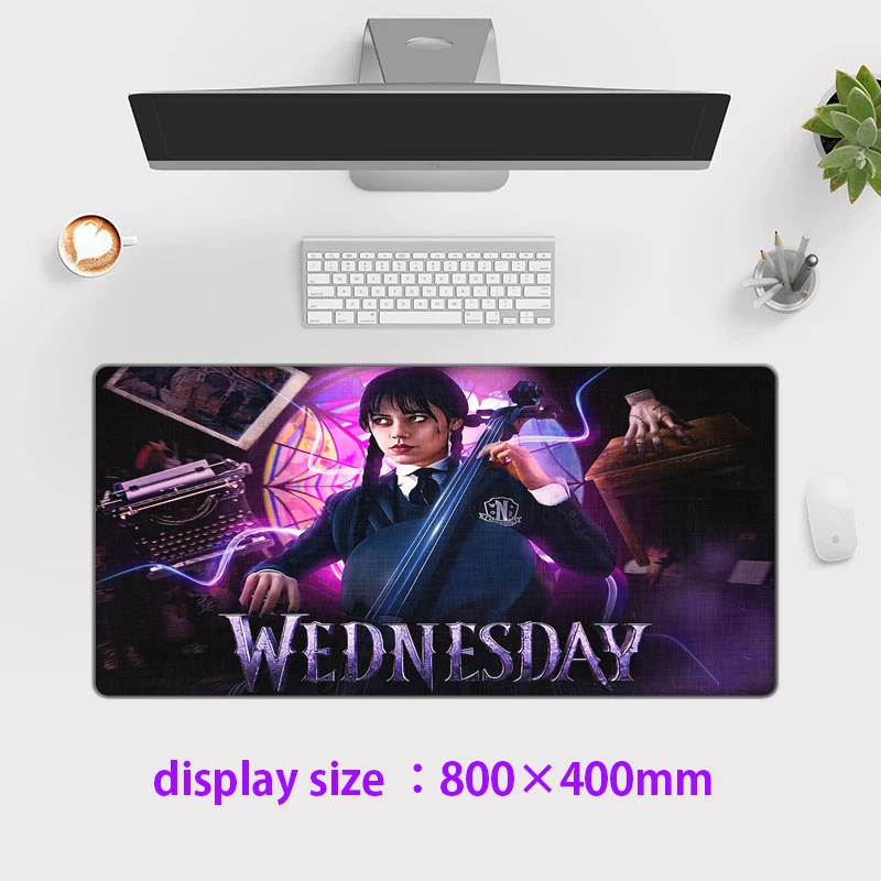 Wednesday Printing XXL Mouse Pad Gamer Accessory Hot Large Computer Lock Edge Keyboard Mat Anime Strange things Dropshipping
Wednesday Printing XXL Mouse Pad Gamer Accessory Hot Large Computer Lock Edge Keyboard Mat Anime Strange things Dropshipping