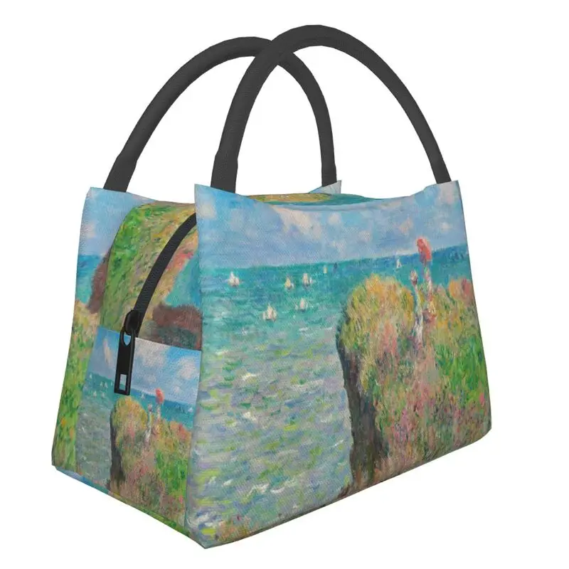 Painting Art Claude Monet Artist Paintings Thermal Insulated Lunch Bag Cliff Walk At Pourville Portable Lunch Meal Food Box
Painting Art Claude Monet Artist Paintings Thermal Insulated Lunch Bag Cliff Walk At Pourville Portable Lunch Meal Food Box