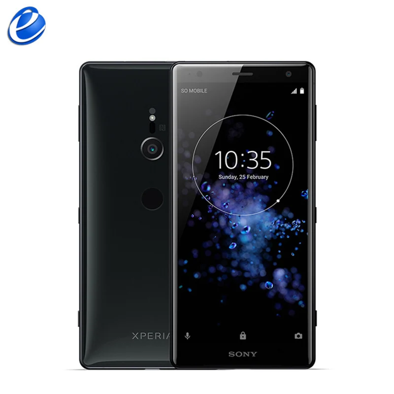 

Original Sony Xperia XZ2 Dual Sim H8296 Unlocked RAM 6GB ROM 64GB LTE 5.7" Android cellphone Octa Core Fingerprint Smart