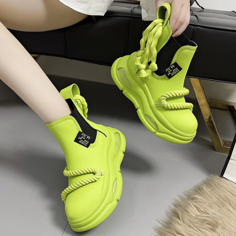 Chelsea Women Flats Casual Boots Platform Walking Shoes New Winter 2024 Designer Goth Ankle Boots Punk Sport Motorcycle Botas
Chelsea Women Flats Casual Boots Platform Walking Shoes New Winter 2024 Designer Goth Ankle Boots Punk Sport Motorcycle Botas