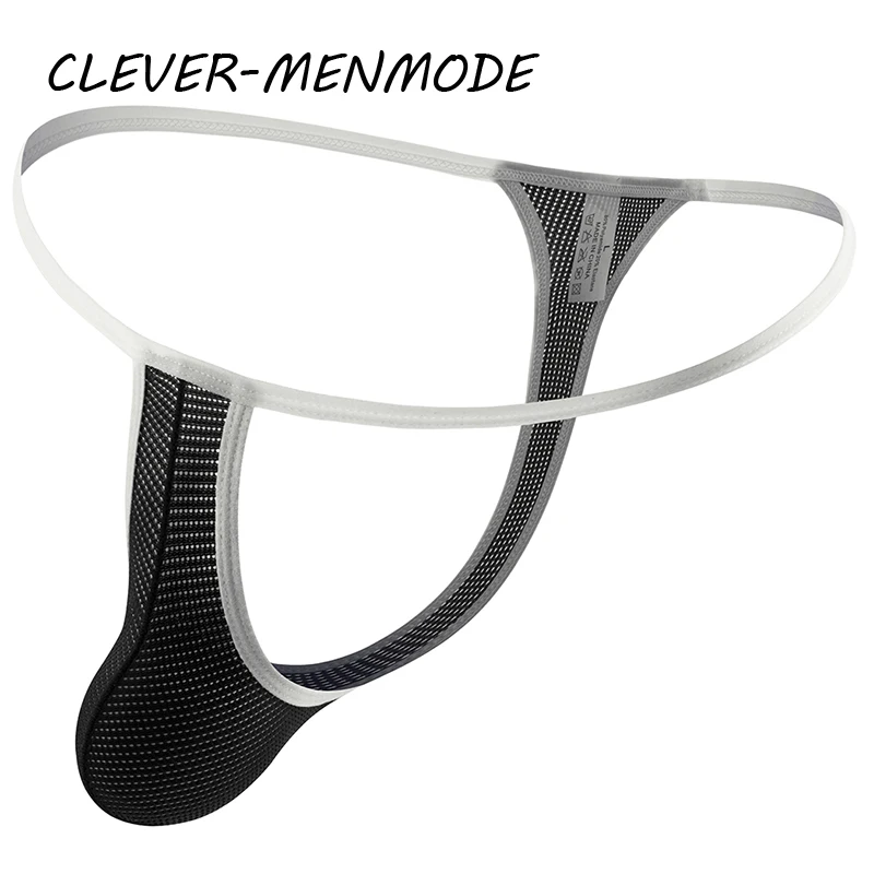 CLEVER-MENMODE Men's Sexy Lingerie Tulle Net Thong Transparent Fetish Bikini Panties Erotic G-String Underwear
CLEVER-MENMODE Men's Sexy Lingerie Tulle Net Thong Transparent Fetish Bikini Panties Erotic G-String Underwear