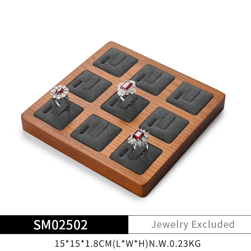 Деревянный подставка для колец Oirlv 9 мест
Деревянный подставка для колец Oirlv 9 мест
