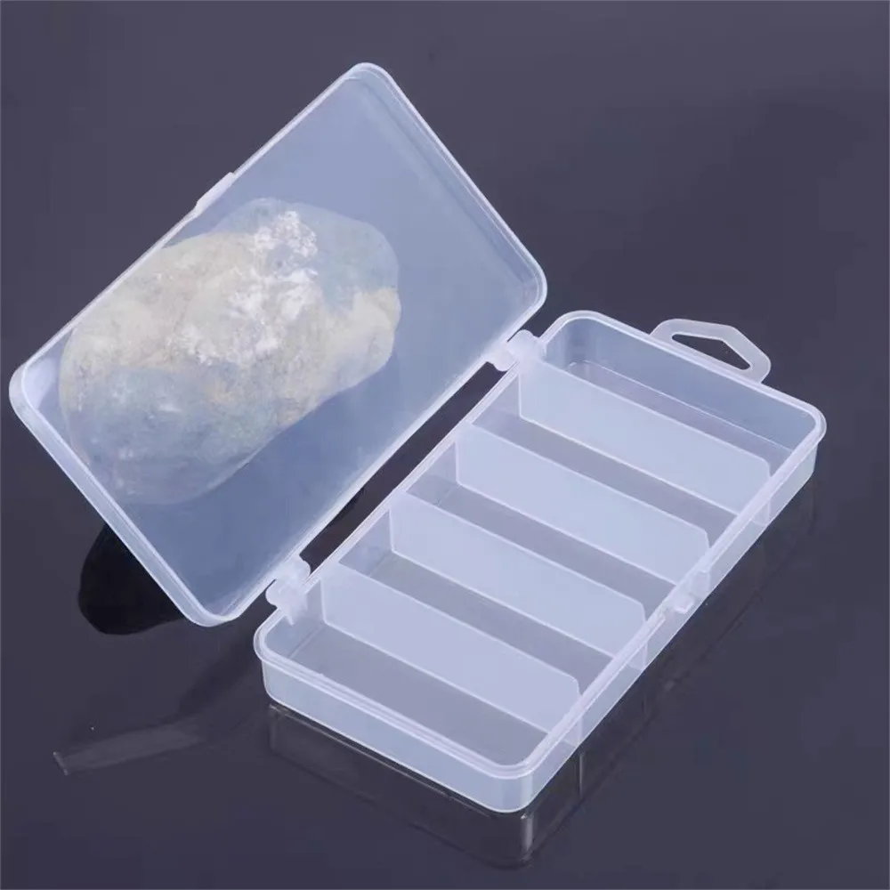 Пластиковый водонепроницаемый контейнер для рыболовных снастей с 5 отделениями 
Пластиковый водонепроницаемый контейнер для рыболовных снастей с 5 отделениями