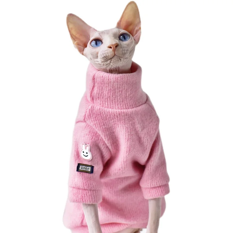 Pink Fashion Hairless clothing Kitty Autumn Winter Kitty Costume Pet Apparel Outftis Sphinx Clothes for Sphynx cat clothes
Pink Fashion Hairless clothing Kitty Autumn Winter Kitty Costume Pet Apparel Outftis Sphinx Clothes for Sphynx cat clothes