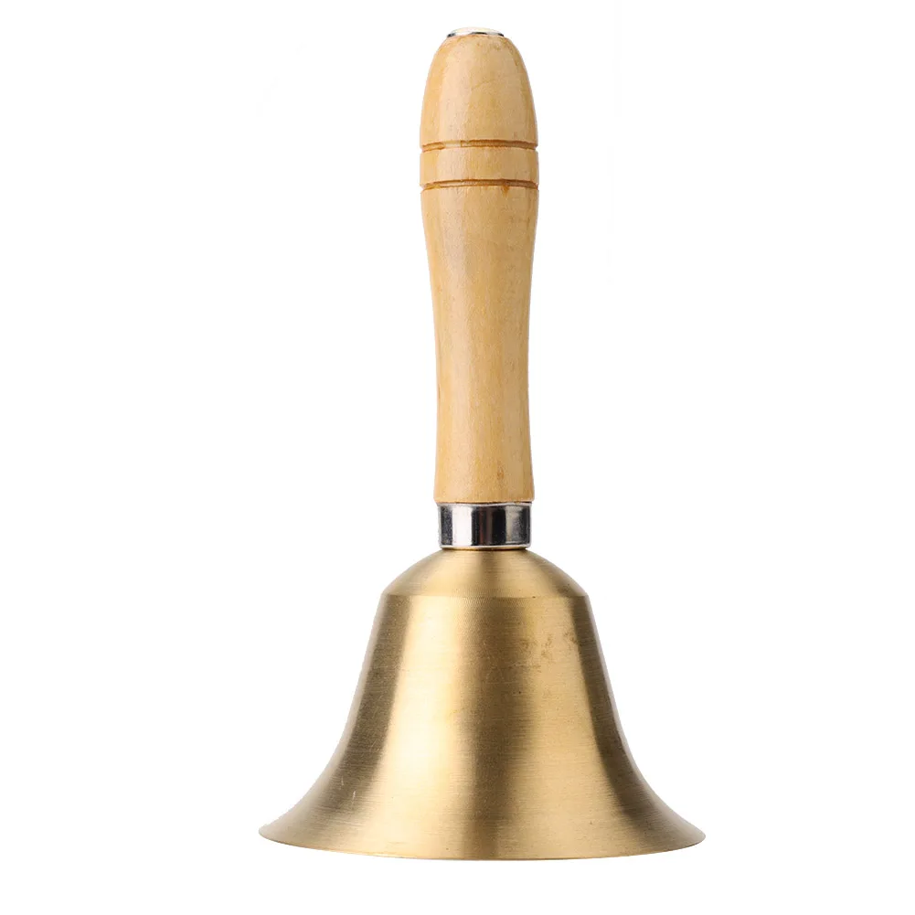 8CM Multi-functional Hand Bell Handbell with Wooden Handle for School Children Toy Hand Bell
8CM Multi-functional Hand Bell Handbell with Wooden Handle for School Children Toy Hand Bell