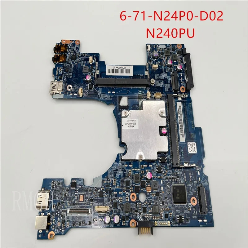 6-71-N24P0-D02 6-77-N240PU0A-N02-21H Original FOR Clevo N240PU Notebook Motherboard SR2Z6 N3450 DDR4 100% test OK
6-71-N24P0-D02 6-77-N240PU0A-N02-21H Original FOR Clevo N240PU Notebook Motherboard SR2Z6 N3450 DDR4 100% test OK