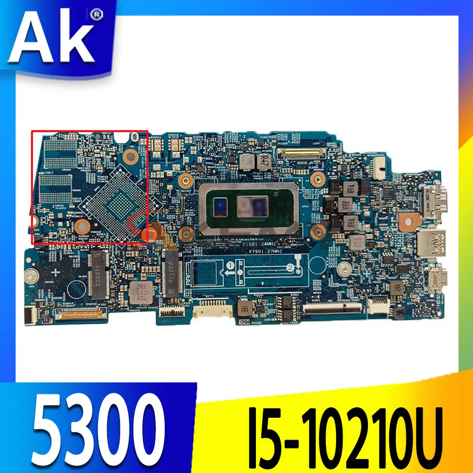 Оригинальная материнская плата для ноутбука DELL 5300 Celeron I5-10210U, системная плата CN-00HTT8 00уэт8 19773-1 тест 100% ОК
Оригинальная материнская плата для ноутбука DELL 5300 Celeron I5-10210U, системная плата CN-00HTT8 00уэт8 19773-1 тест 100% ОК