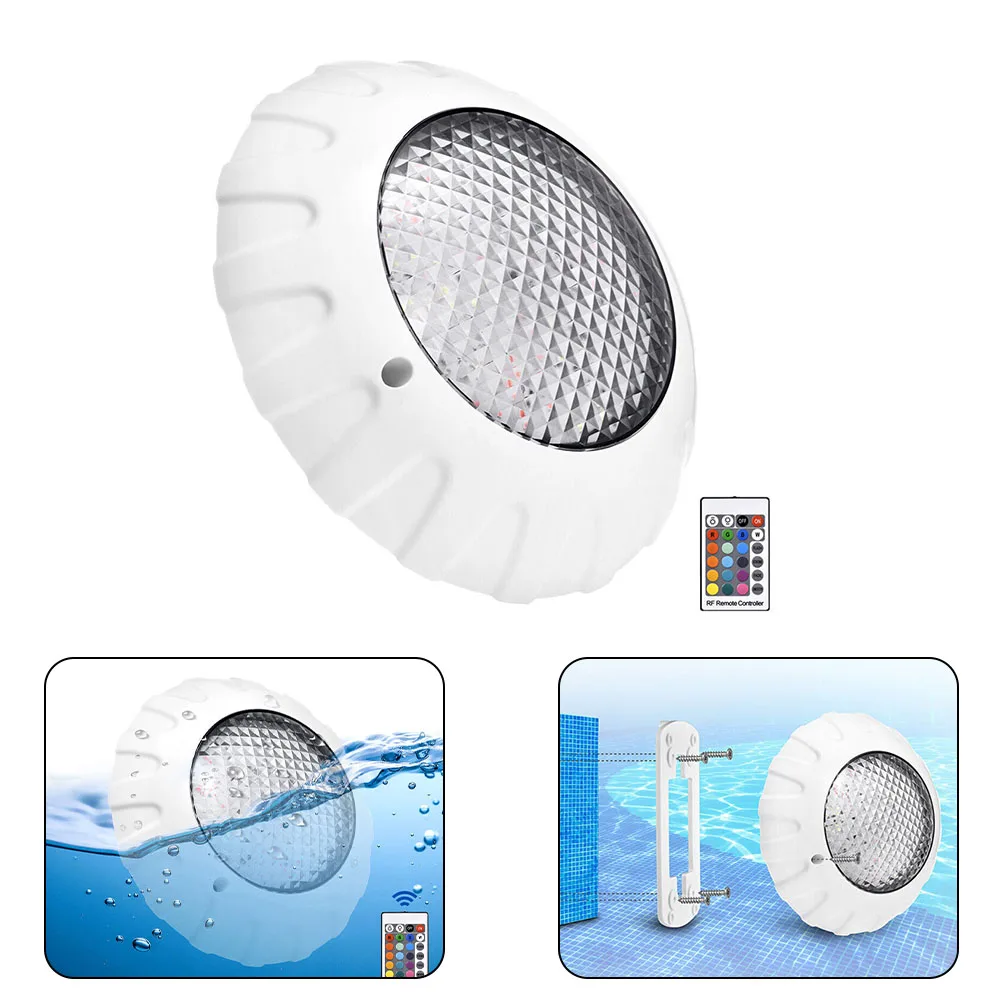 Waterproof Wireless Remote Control Waterfalls Bathtubs Swimming Pool Light RGB LED 2835 3800lm DC12V IP68 Kits
Waterproof Wireless Remote Control Waterfalls Bathtubs Swimming Pool Light RGB LED 2835 3800lm DC12V IP68 Kits