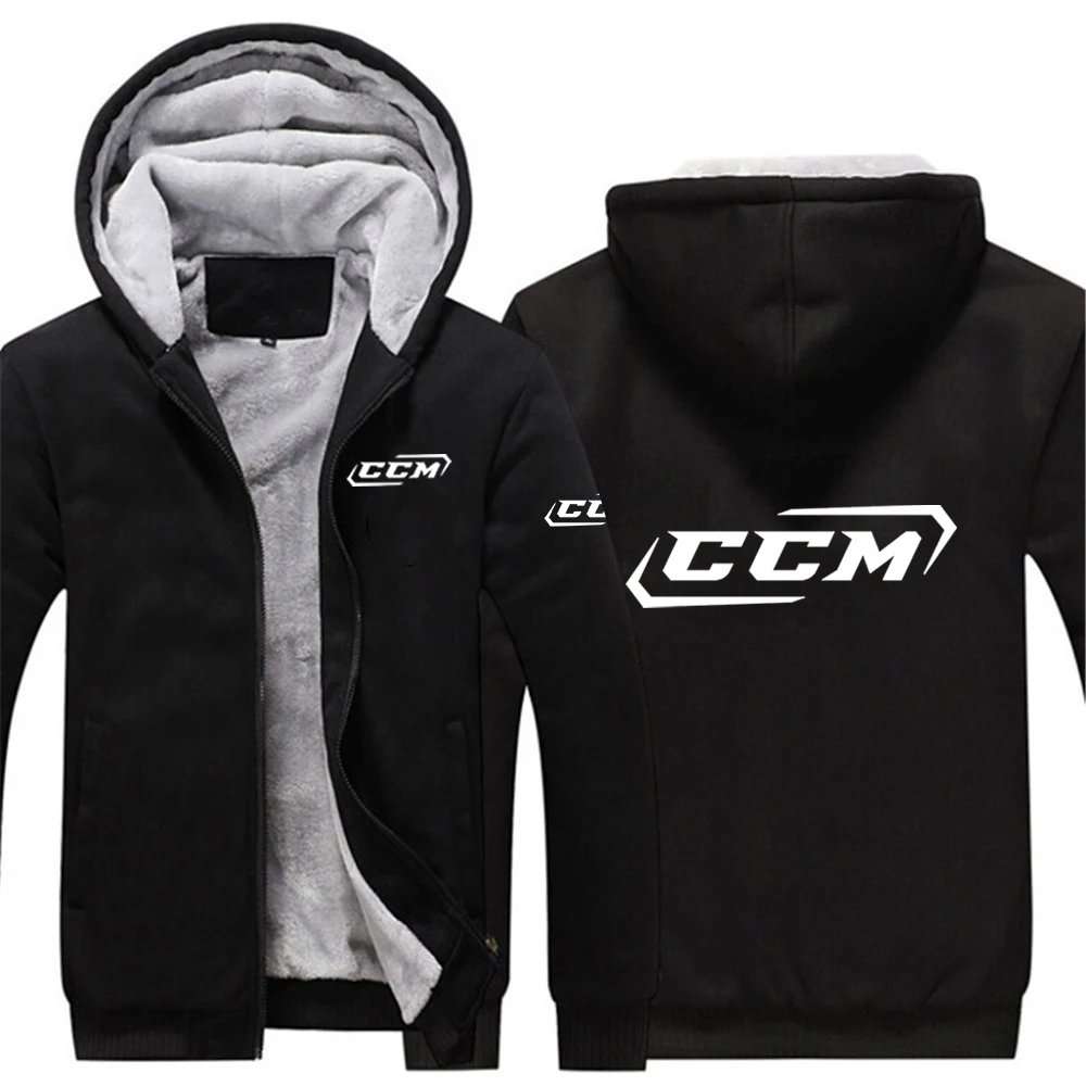 

CCM 2021 Men's New Winter Fashionable Printing Jackets Cotton Keep Warmer Casual Thicken Coats Sweatshirts Harajuku Tops Hoodies