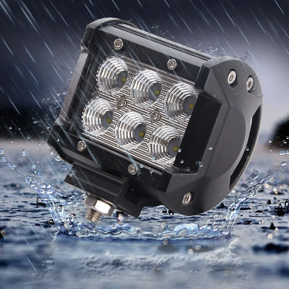 Bar LED Work Light Top Light 60° Floodlight 9-85V 98*73*107mm Aluminum Alloy Shell+PC Mask+Stainless Steel Bracket
Bar LED Work Light Top Light 60° Floodlight 9-85V 98*73*107mm Aluminum Alloy Shell+PC Mask+Stainless Steel Bracket