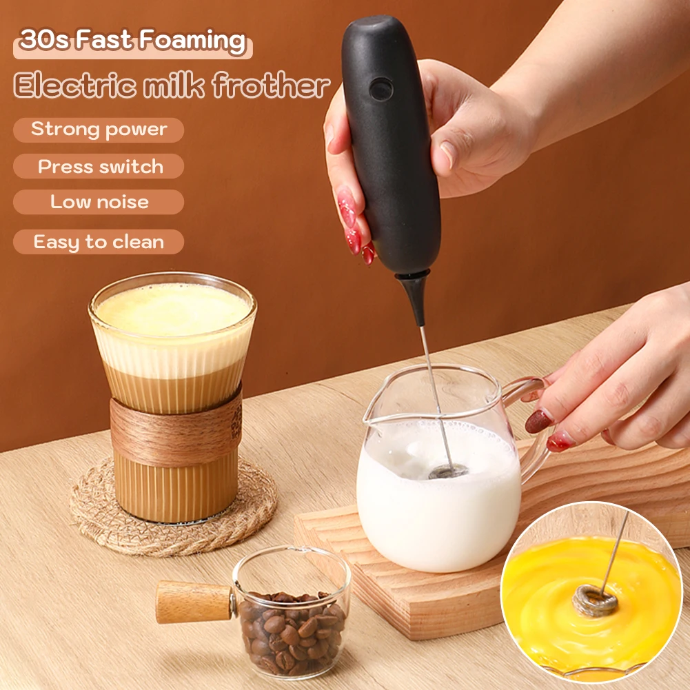 Mini Electric Milk Frother Battery Operated Handheld Milk Foamer Egg Beater Wireless Foam Maker Drink Mixer Cooking Accessories
Mini Electric Milk Frother Battery Operated Handheld Milk Foamer Egg Beater Wireless Foam Maker Drink Mixer Cooking Accessories