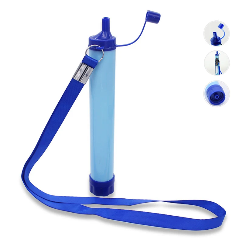 New Outdoor Water Filter Straw Water Filtration System Portable Camping Hiking Emergency Life Survival Purifier Water Filter
New Outdoor Water Filter Straw Water Filtration System Portable Camping Hiking Emergency Life Survival Purifier Water Filter