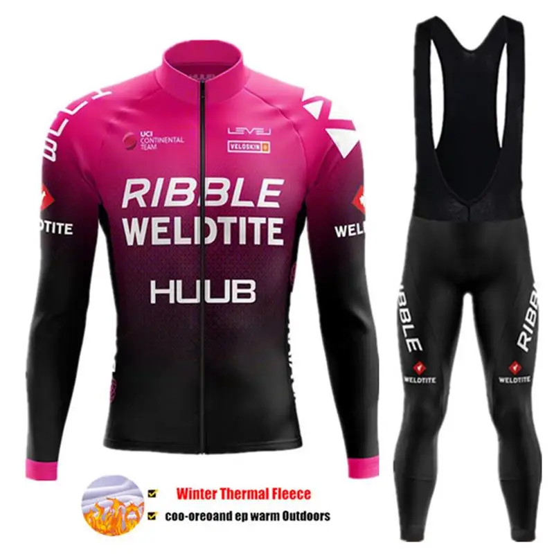 New 2023 Huub Winter Cycling Set Thermal Fleece Long Sleeve Sportswear Racing Jersey Suit For Men Bib Pants Set Cycling Clothing
New 2023 Huub Winter Cycling Set Thermal Fleece Long Sleeve Sportswear Racing Jersey Suit For Men Bib Pants Set Cycling Clothing