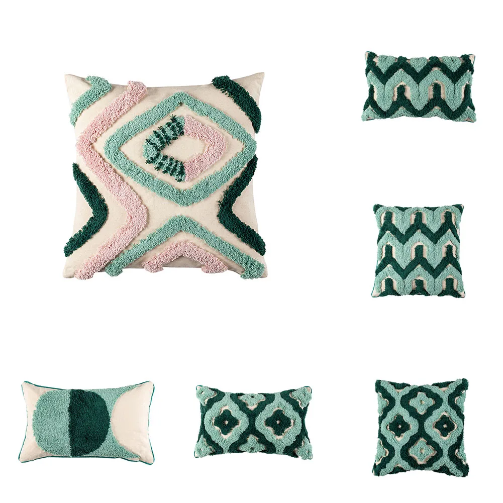 1x Green Bohemian Style Tufted Pillowcase Handmade Embroidery Cushion Cover For Bedroom Living Room Sofa Home Decor Pillowcase
1x Green Bohemian Style Tufted Pillowcase Handmade Embroidery Cushion Cover For Bedroom Living Room Sofa Home Decor Pillowcase
