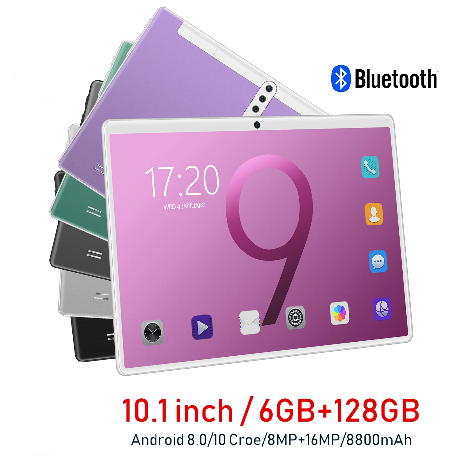 Pad Android10 Tablet 6GB RAM 128GB ROM PC 10.1 Inch Card Dual SIM 8000mAh 10 Core With Keyboard Global Version Free shipping
Pad Android10 Tablet 6GB RAM 128GB ROM PC 10.1 Inch Card Dual SIM 8000mAh 10 Core With Keyboard Global Version Free shipping