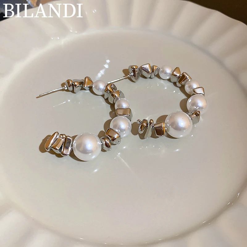 Bilandi 925 Silver Needle Modern Jewelry Exaggerated Earrings 2022 New Trend Pearl Drop Earrings For Celebration Gifts
Bilandi 925 Silver Needle Modern Jewelry Exaggerated Earrings 2022 New Trend Pearl Drop Earrings For Celebration Gifts