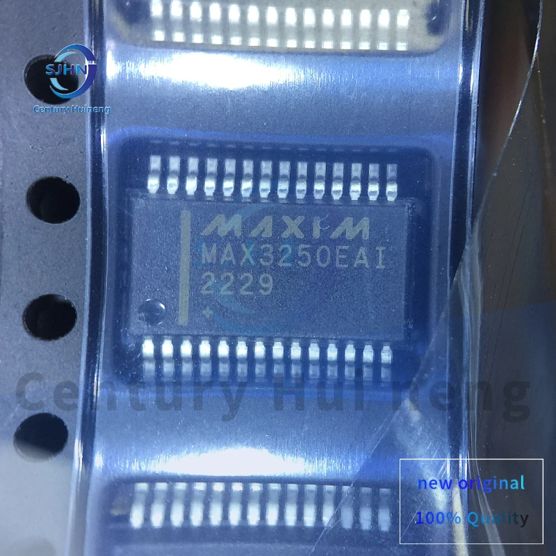 1PCS New original MAX3250EAI+T 3.0V to 5.5V RS-232 Transceiver Chip SSOP28 MAX3250EAI
1PCS New original MAX3250EAI+T 3.0V to 5.5V RS-232 Transceiver Chip SSOP28 MAX3250EAI