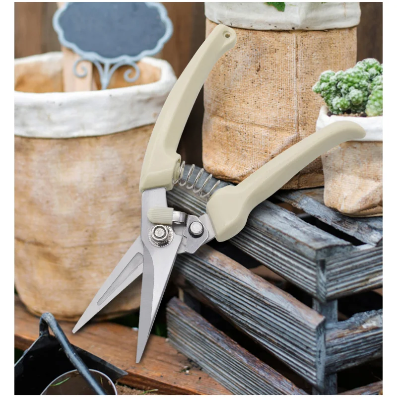 Pruner Tree Cutter Gardening Pruning Shear Scissor Stainless Steel Cutting Tools Set Home Tools Anti-slip
Pruner Tree Cutter Gardening Pruning Shear Scissor Stainless Steel Cutting Tools Set Home Tools Anti-slip