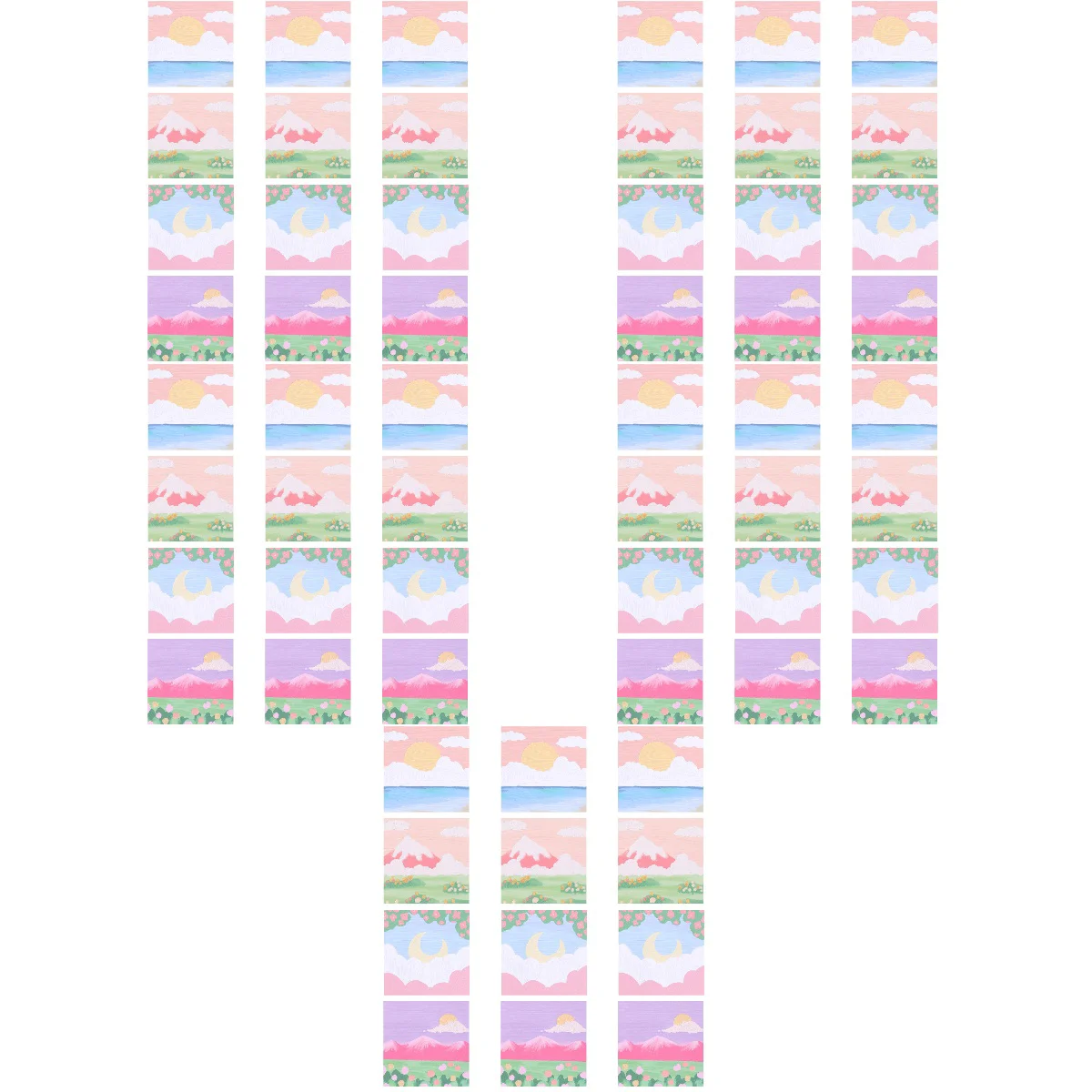 60 Pcs Portable Sticky Pads Multi-function Note Stickers Delicate Memo Stickers (Mixed Color)
60 Pcs Portable Sticky Pads Multi-function Note Stickers Delicate Memo Stickers (Mixed Color)