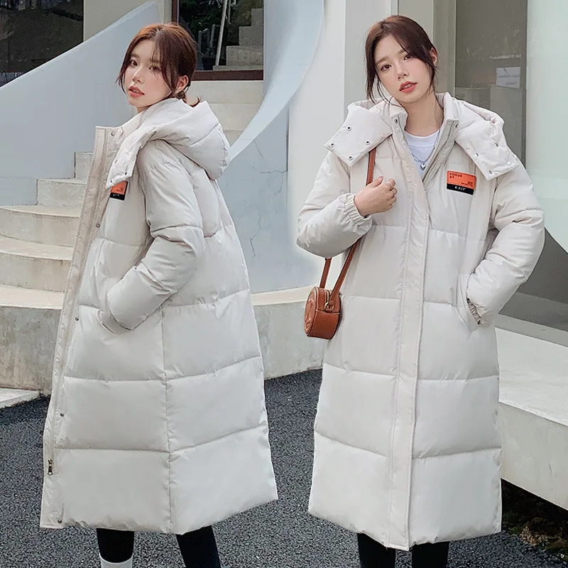 Winter sports coat women's long cotton coat Korean style loose cotton coat tooling cotton coat trendy
Winter sports coat women's long cotton coat Korean style loose cotton coat tooling cotton coat trendy