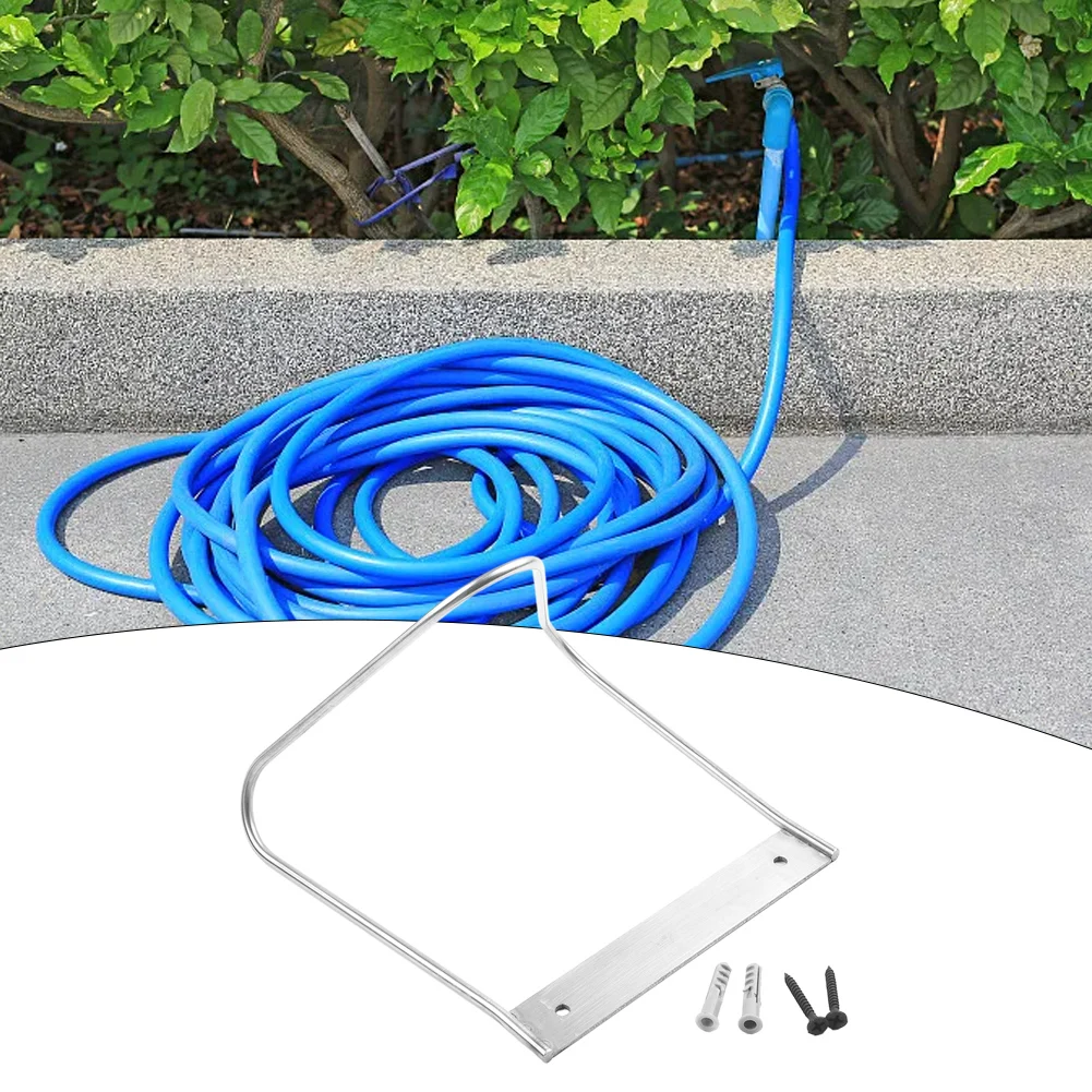 Garden Hose Holder Stainless Steel Small Wall Mount Garden Hose Hanger For Water Hose Organizer Storag Garden Accessaries
Garden Hose Holder Stainless Steel Small Wall Mount Garden Hose Hanger For Water Hose Organizer Storag Garden Accessaries