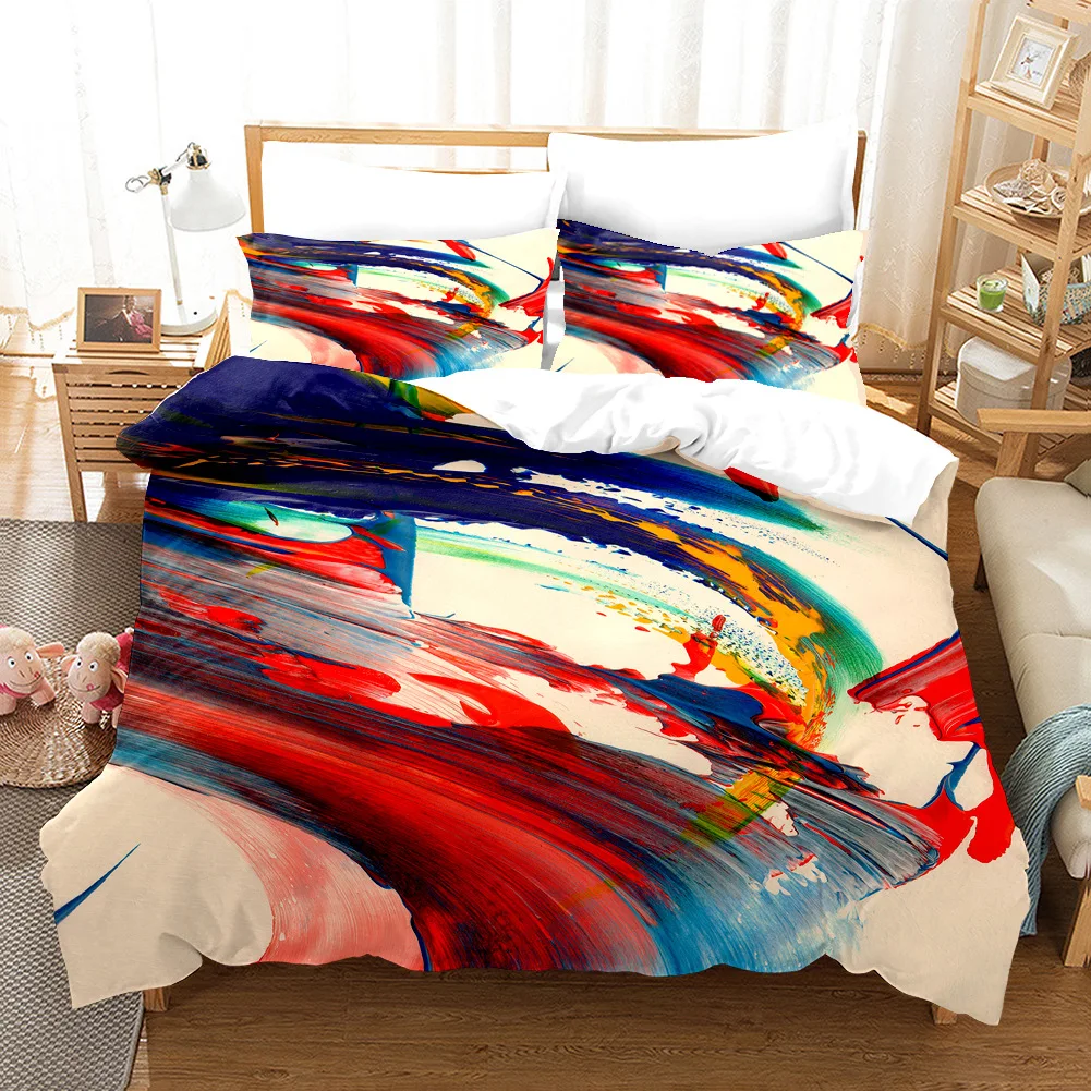 Abstract Art Pattern Colourful Graffiti Duvet Cover Set Polyester Comforter Cover King Queen Size for Kid Boy Girl Bedding Set
Abstract Art Pattern Colourful Graffiti Duvet Cover Set Polyester Comforter Cover King Queen Size for Kid Boy Girl Bedding Set