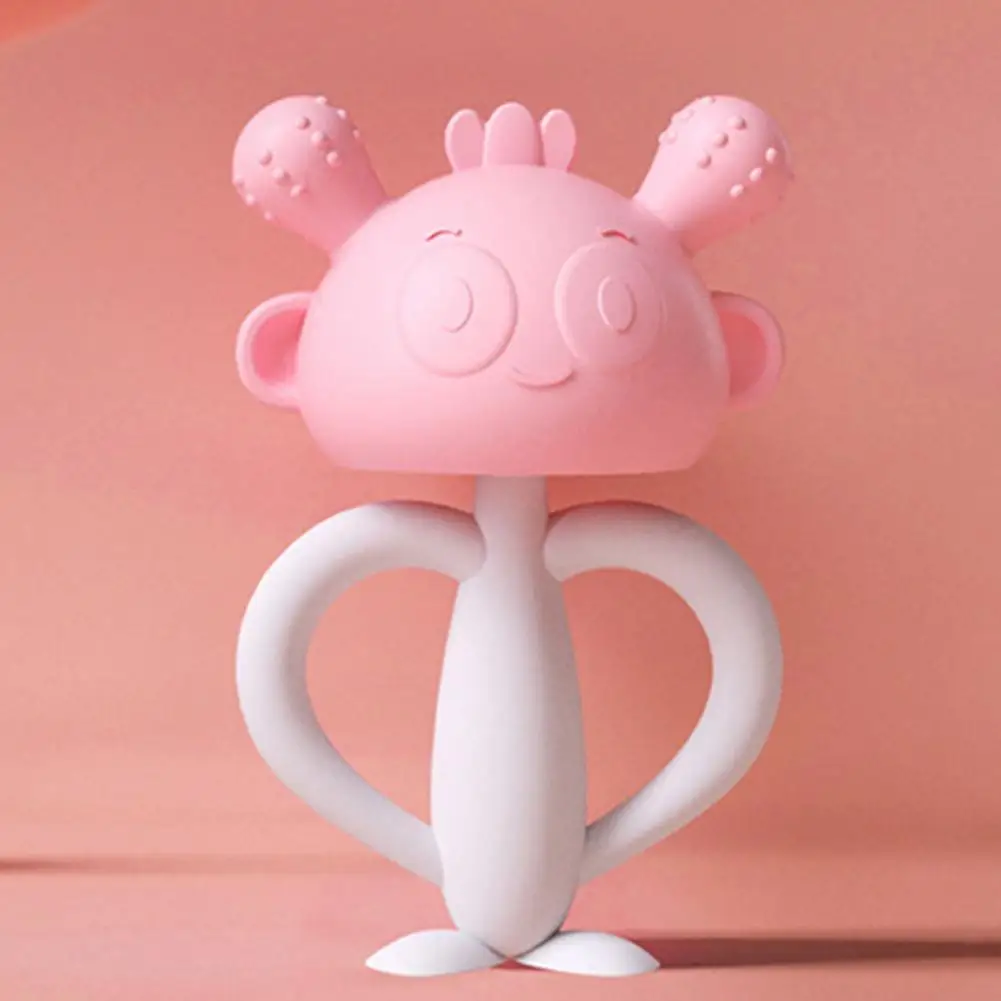 Reliable Lasting Baby Molar Gums Toy Monkey Shaped Kids Toy Baby Rattle Toy Ergonomically Designed for Parents
Reliable Lasting Baby Molar Gums Toy Monkey Shaped Kids Toy Baby Rattle Toy Ergonomically Designed for Parents