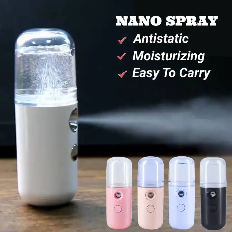 30ML Portable Facial Steamer Face Sprayer USB Nebulizer Nano Facial Steamer Humidifier Hydrating Women Beauty Skin Care Tools
30ML Portable Facial Steamer Face Sprayer USB Nebulizer Nano Facial Steamer Humidifier Hydrating Women Beauty Skin Care Tools