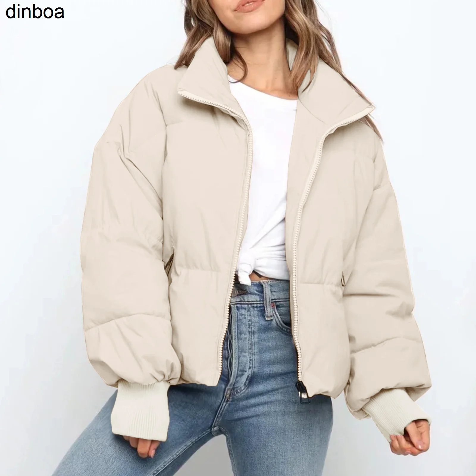 Winter Clothes Women Casual Solid Pocket Jacket Autumn Ladies Casual Short Drawstring Adjustable Vest Fashion Chic Warm Jacket
Winter Clothes Women Casual Solid Pocket Jacket Autumn Ladies Casual Short Drawstring Adjustable Vest Fashion Chic Warm Jacket