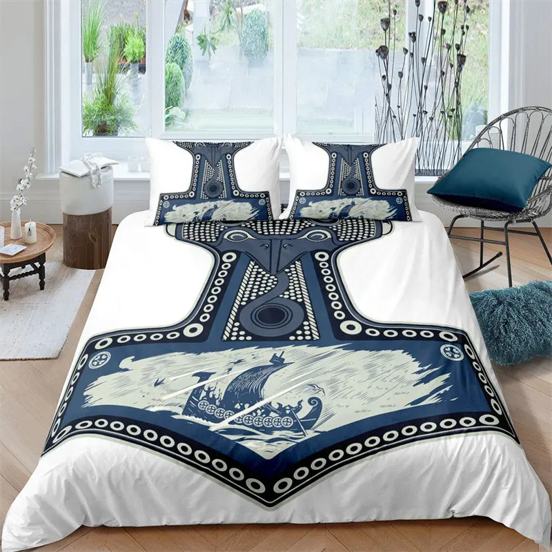 Bedding Set Pirate Ship Sea Adventure Quilt Cover Nautical Duvet Cover Marine Theme Skull Helm Ocean Inspired Vintage Pattern
Bedding Set Pirate Ship Sea Adventure Quilt Cover Nautical Duvet Cover Marine Theme Skull Helm Ocean Inspired Vintage Pattern