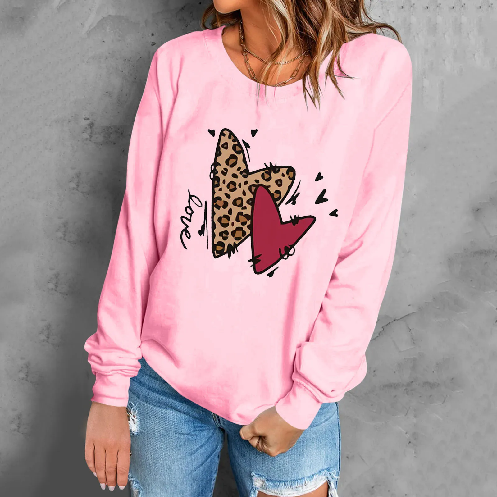Women Valentine's Day Printing Sweatshirt Sweatshirt For Women Hoodies Sweatshirts For Teen Girls Sweatshirt For Women Trendy
Women Valentine's Day Printing Sweatshirt Sweatshirt For Women Hoodies Sweatshirts For Teen Girls Sweatshirt For Women Trendy
