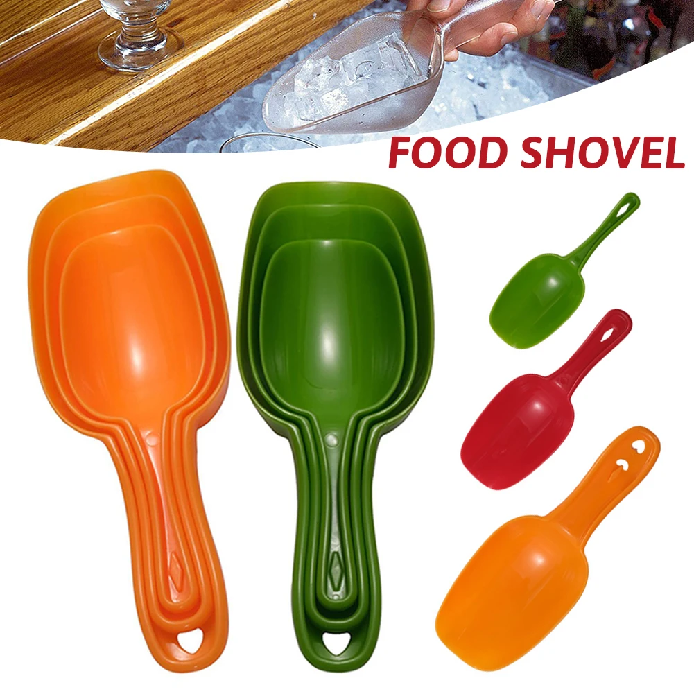 Plastic Ice Shovel Multifunctional Food Spatula Baking Flour Spatula Kitchen Accessories For Coffee Shop 
Plastic Ice Shovel Multifunctional Food Spatula Baking Flour Spatula Kitchen Accessories For Coffee Shop