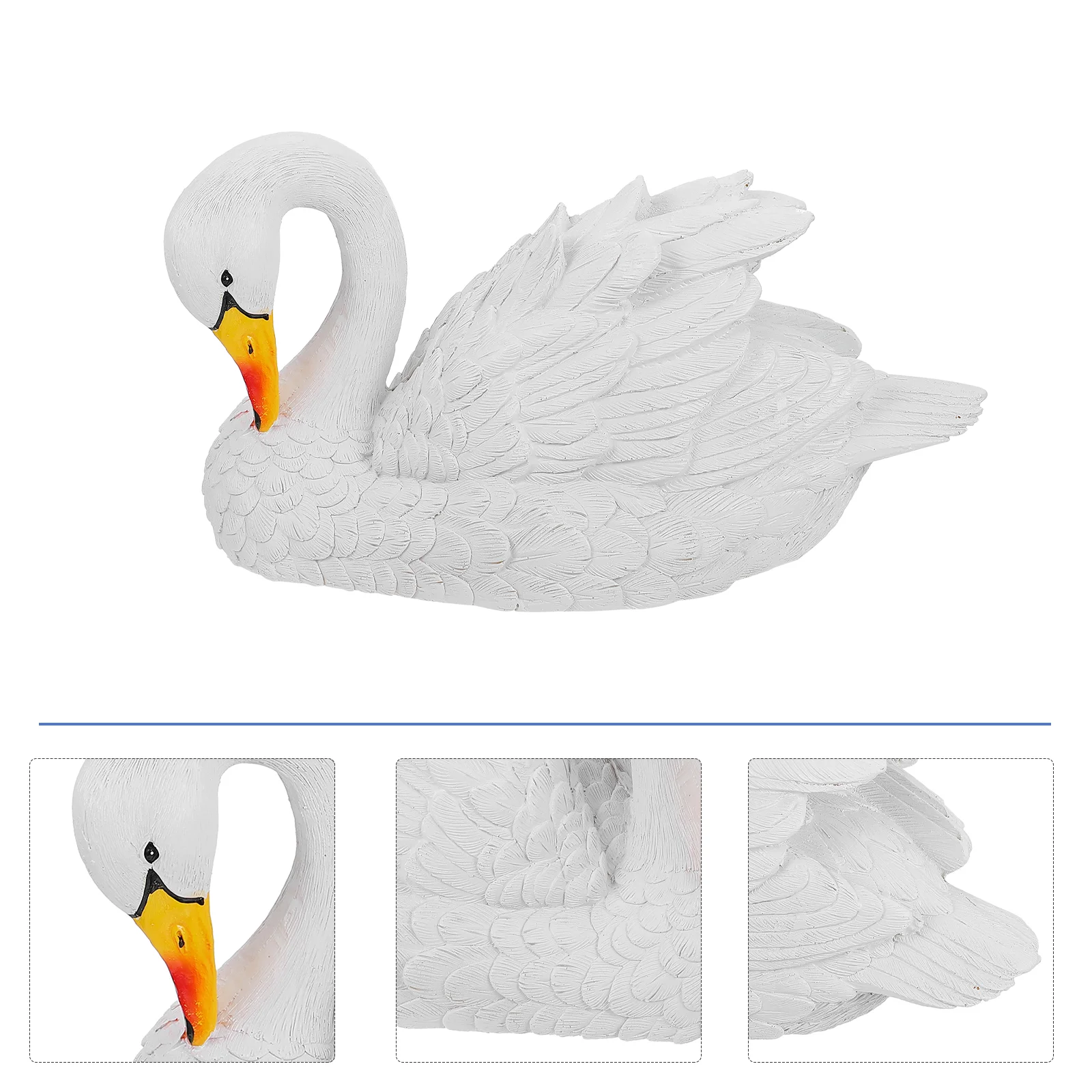 Swan Statue Duck Garden Resin White Animal Goose Floating Figurine Pond Decor Model Collectible Sculpture Farm Small Decoration
Swan Statue Duck Garden Resin White Animal Goose Floating Figurine Pond Decor Model Collectible Sculpture Farm Small Decoration