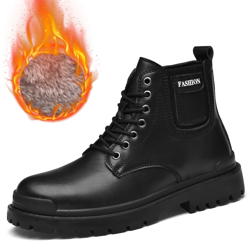 men boots 2022 New Winter Slippers Warm Men Shoes Waterproof Non-Slip Plush Sneakers Male tenis shoes Boots Men Sneakers Winter
men boots 2022 New Winter Slippers Warm Men Shoes Waterproof Non-Slip Plush Sneakers Male tenis shoes Boots Men Sneakers Winter