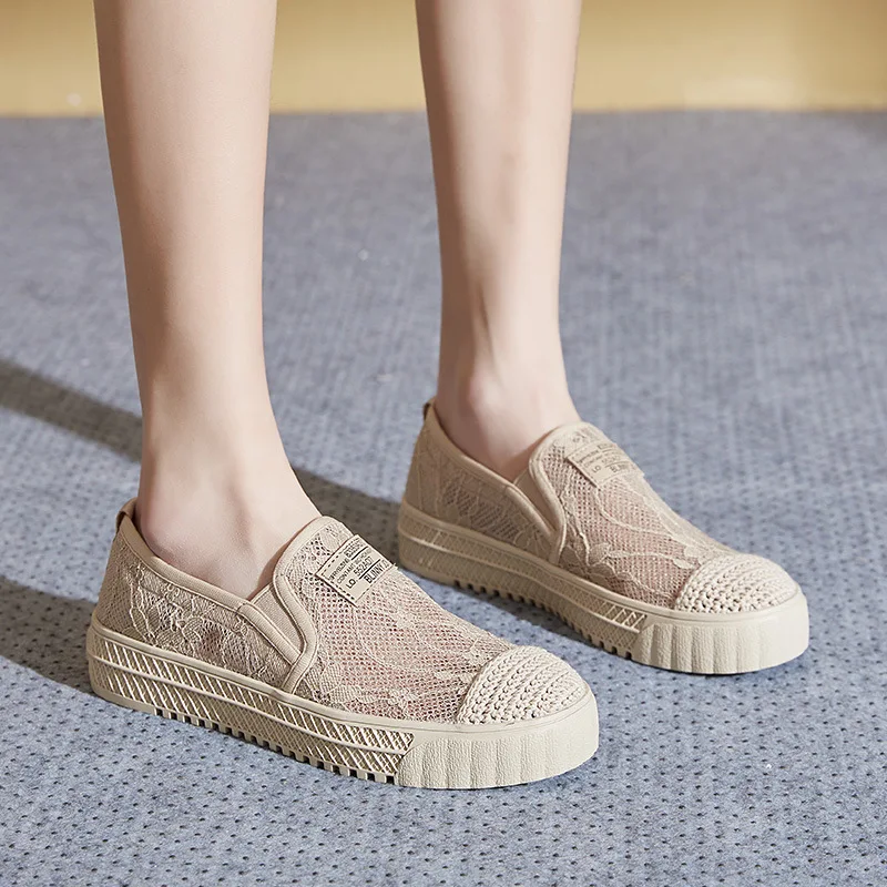 Туфли женские кружевные без шнуровки, лоферы, повседневная обувь в рыбацком стиле, плоская подошва, лето 2022 
Туфли женские кружевные без шнуровки, лоферы, повседневная обувь в рыбацком стиле, плоская подошва, лето 2022