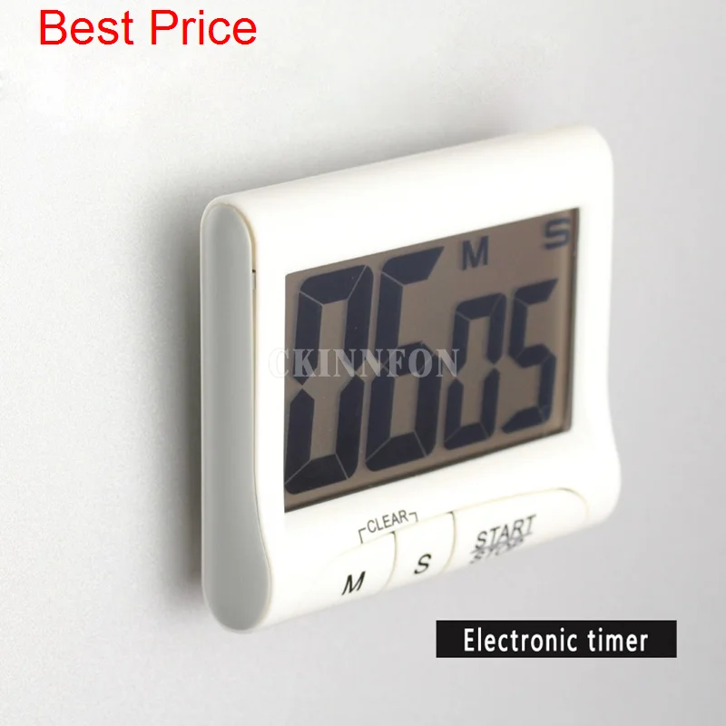 25Pieces New Large LCD Digital Cooking Kitchen Timer Count Down Up Clock Loud Alarm Magnetic
25Pieces New Large LCD Digital Cooking Kitchen Timer Count Down Up Clock Loud Alarm Magnetic