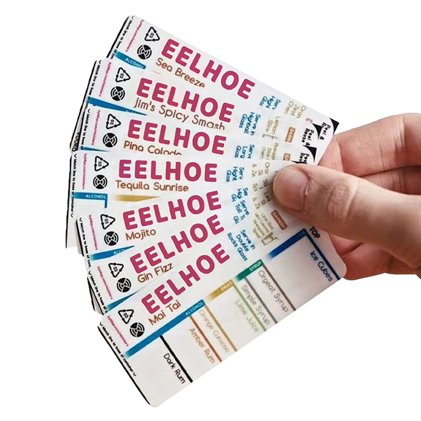 Drink Recipe Cards Cocktail Recipes Bar 7pcs Reusable Cocktail Recipe Stickers Proportion Of Beverage Scale Stickers Universal
Drink Recipe Cards Cocktail Recipes Bar 7pcs Reusable Cocktail Recipe Stickers Proportion Of Beverage Scale Stickers Universal