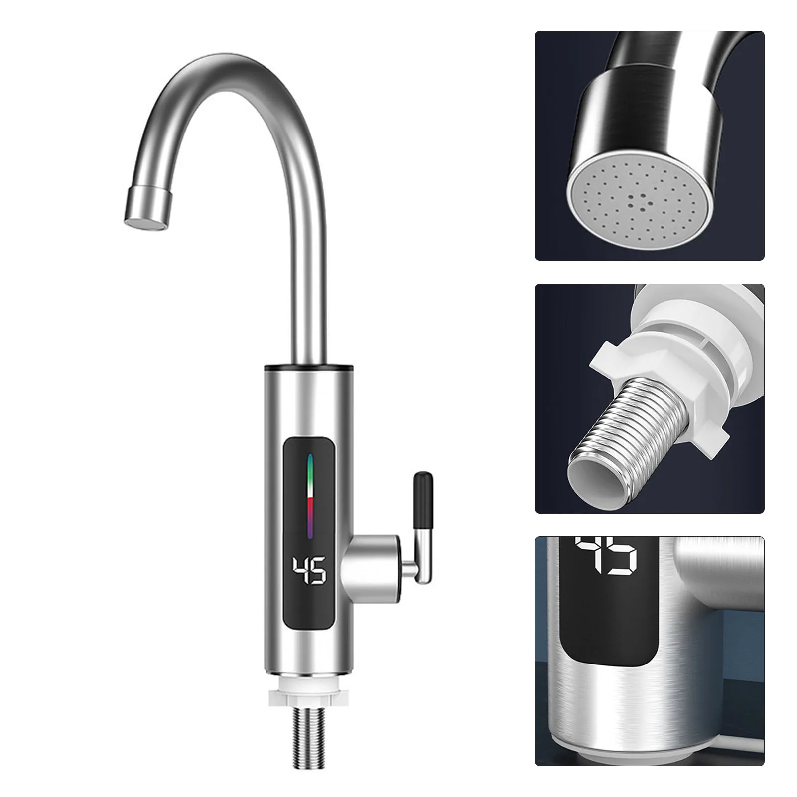 Instant Electric Hot Water Heater 360 Degree Rotation Sink Vientiane Hose Tap Multitool Navaja Ferramentas Manuais Soldering
Instant Electric Hot Water Heater 360 Degree Rotation Sink Vientiane Hose Tap Multitool Navaja Ferramentas Manuais Soldering