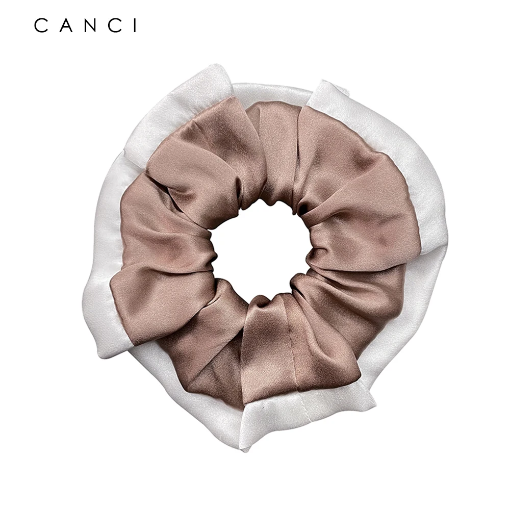 100% Real Mulberry Silk Large Scrunchies Silk Hair Clip Ties Soild Color Splicing Retro Hair Bands for Women Rope Accessories
100% Real Mulberry Silk Large Scrunchies Silk Hair Clip Ties Soild Color Splicing Retro Hair Bands for Women Rope Accessories