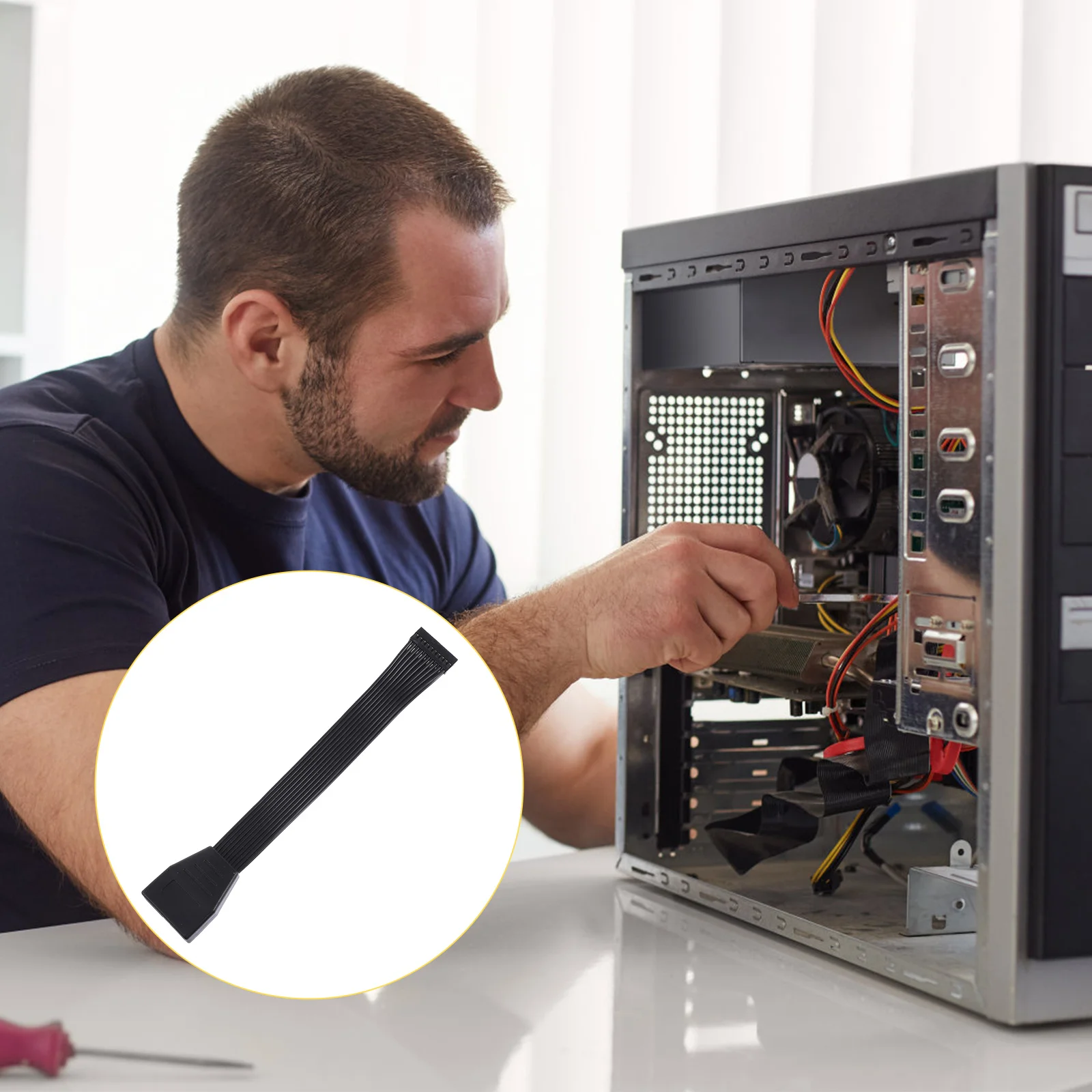 Computer Motherboards Accessories USB 30 Internal Expansion Header 19 Pin Cable Connector Adapter All Copper Wire Extension
Computer Motherboards Accessories USB 30 Internal Expansion Header 19 Pin Cable Connector Adapter All Copper Wire Extension