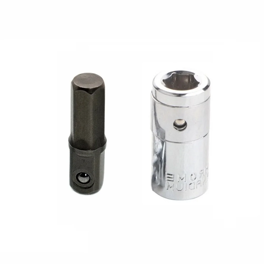 1/4 Square Drive To 1/4 Hex Shank Impact Socket+1/4 Drill Socket Adapter For Your Impact Driver Or Drill
1/4 Square Drive To 1/4 Hex Shank Impact Socket+1/4 Drill Socket Adapter For Your Impact Driver Or Drill
