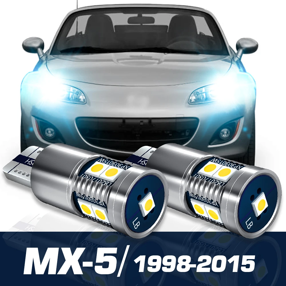 2pcs LED Parking Light Clearance Bulb Canbus Accessories For Mazda MX-5 MX 5 MX5 1998-2015 2006 2007 2008 2009 2010 2011 2012
2pcs LED Parking Light Clearance Bulb Canbus Accessories For Mazda MX-5 MX 5 MX5 1998-2015 2006 2007 2008 2009 2010 2011 2012