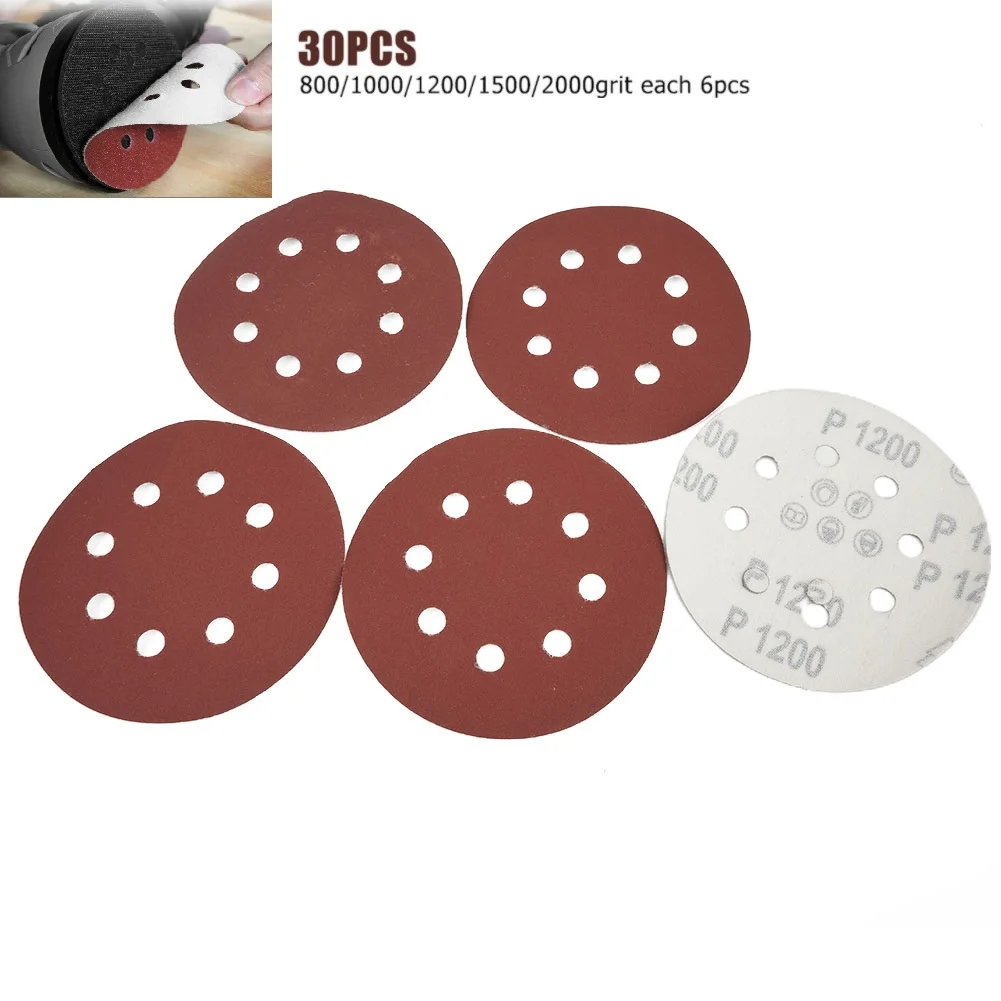 Parts Sandpaper 30 Piece Equipments Hand Tool Pad Sander Paper Sanding Discs Universal 30pcs 5inch 800-2000Grit
Parts Sandpaper 30 Piece Equipments Hand Tool Pad Sander Paper Sanding Discs Universal 30pcs 5inch 800-2000Grit