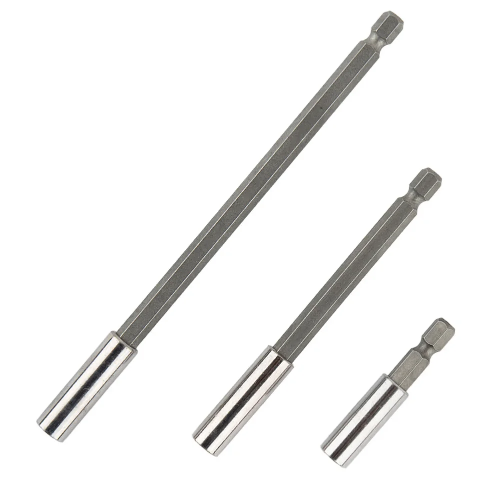 3pcs 1/4 Hex Quick Release Magnetic Screwdriver Extension Bit Holder 50/100/150mm For Electric Screwdrivers Power Tool
3pcs 1/4 Hex Quick Release Magnetic Screwdriver Extension Bit Holder 50/100/150mm For Electric Screwdrivers Power Tool